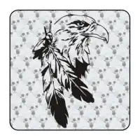 Sticker aguila plumas 2