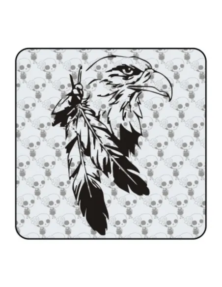 Autocollant aguila plumas