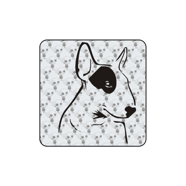 Sticker bull terrier