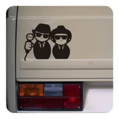 Pegatina BLUES BROTHERS. Pegatinas freaks, pegatinas frikis.