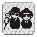 Autocollant blues brothers