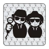Autocollant blues brothers 2