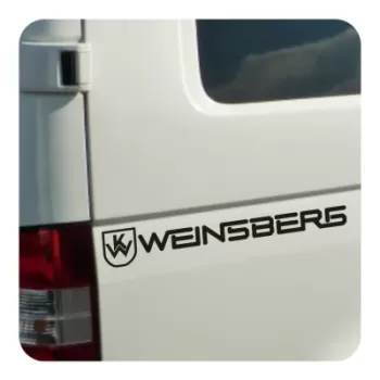 Pegatina WEINSBERG. Pegatinas para Camper y Autocaravana