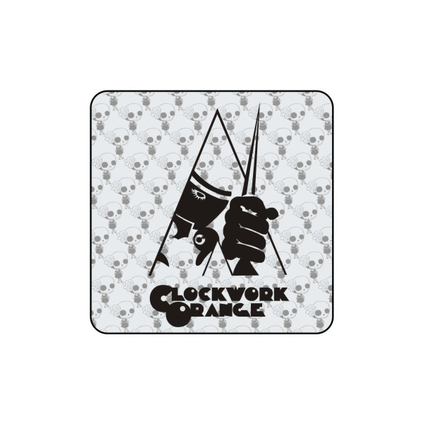 Sticker naranja mecanica