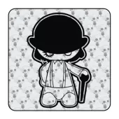 Sticker naranja mecanica 2