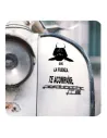 Sticker darth vader - que la fuerza te acompane