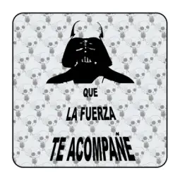 Sticker darth vader - que la fuerza te acompane 2