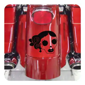 MEXIKANISCHER SCHÄDEL Aufkleber