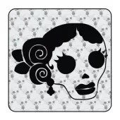 Sticker calavera dia de muertos 2