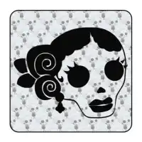 Sticker calavera dia de muertos 2
