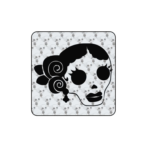 Pegatina de vinilo CALAVERA DIA DE MUERTOS