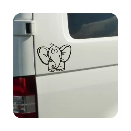 Sticker elefante