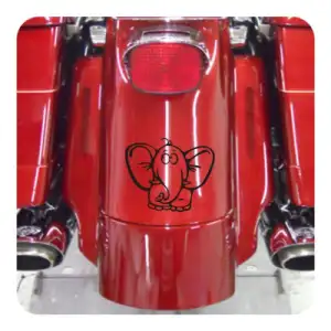 Pegatina ELEFANTE. Pegatinas de animales y mascotas.