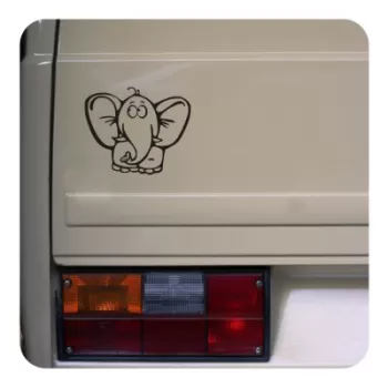 Sticker elefante