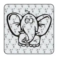 Sticker elefante 2