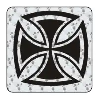 CRUZ DE MALTA Aufkleber 2