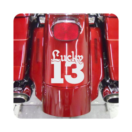 LUCKY 13 Aufkleber
