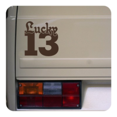 Adesivo lucky 13