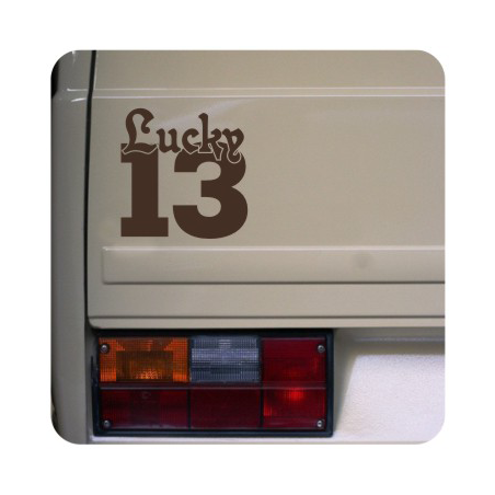 LUCKY 13 Aufkleber