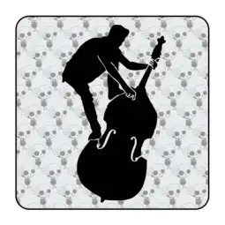 Kontrabaß Aufkleber 2