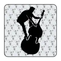 Pegatina CONTRABAJO. Pegatinas freaks, pegatinas frikis. 2