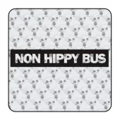 Pegatina NON HIPPY BUS. Pegatinas para Camper y Autocaravana 2