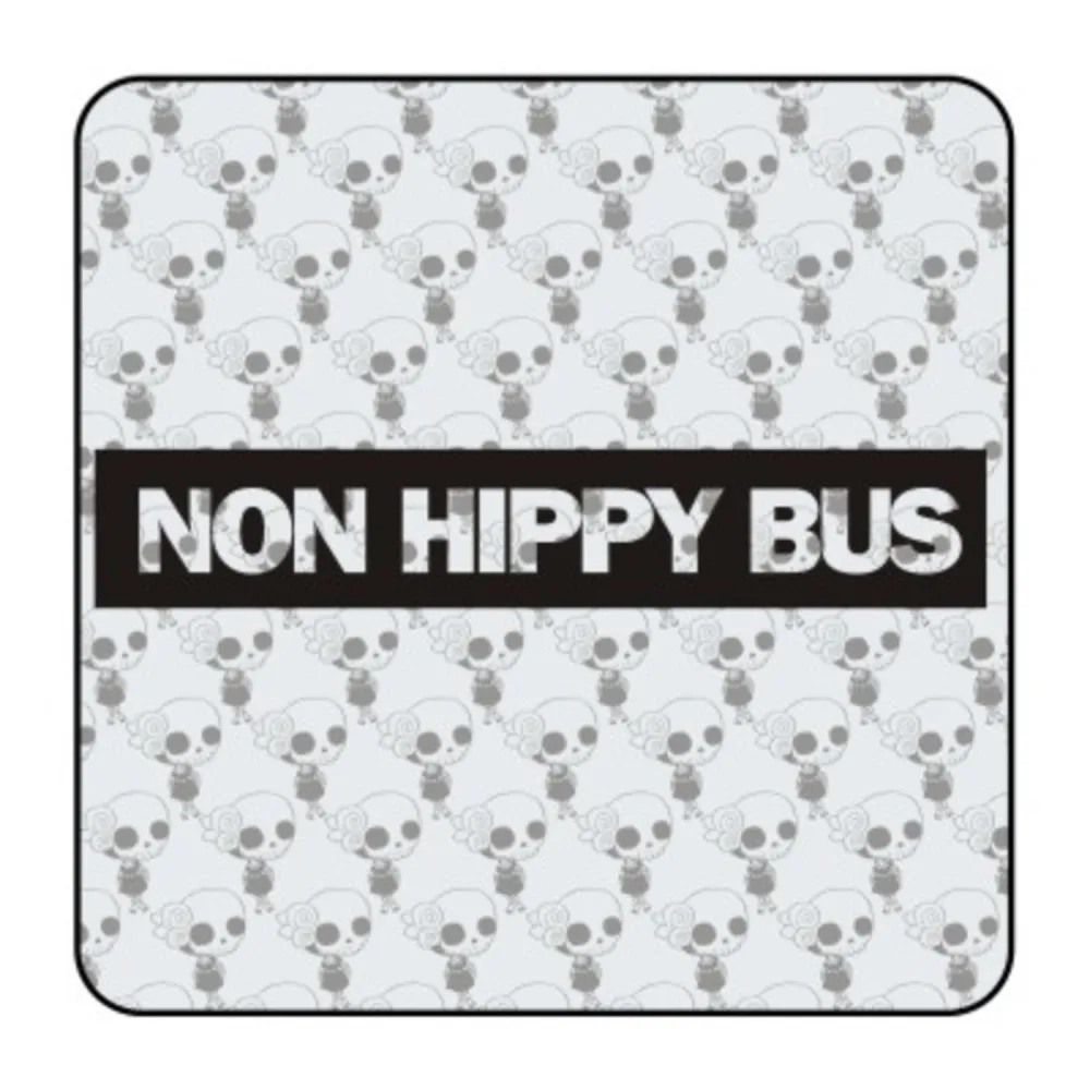 Pegatina NON HIPPY BUS. Pegatinas para Camper y Autocaravana