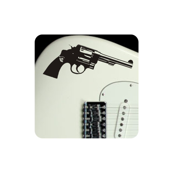 Autocollant pistola
