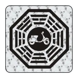 Pegatina DHARMA VESPA. 2