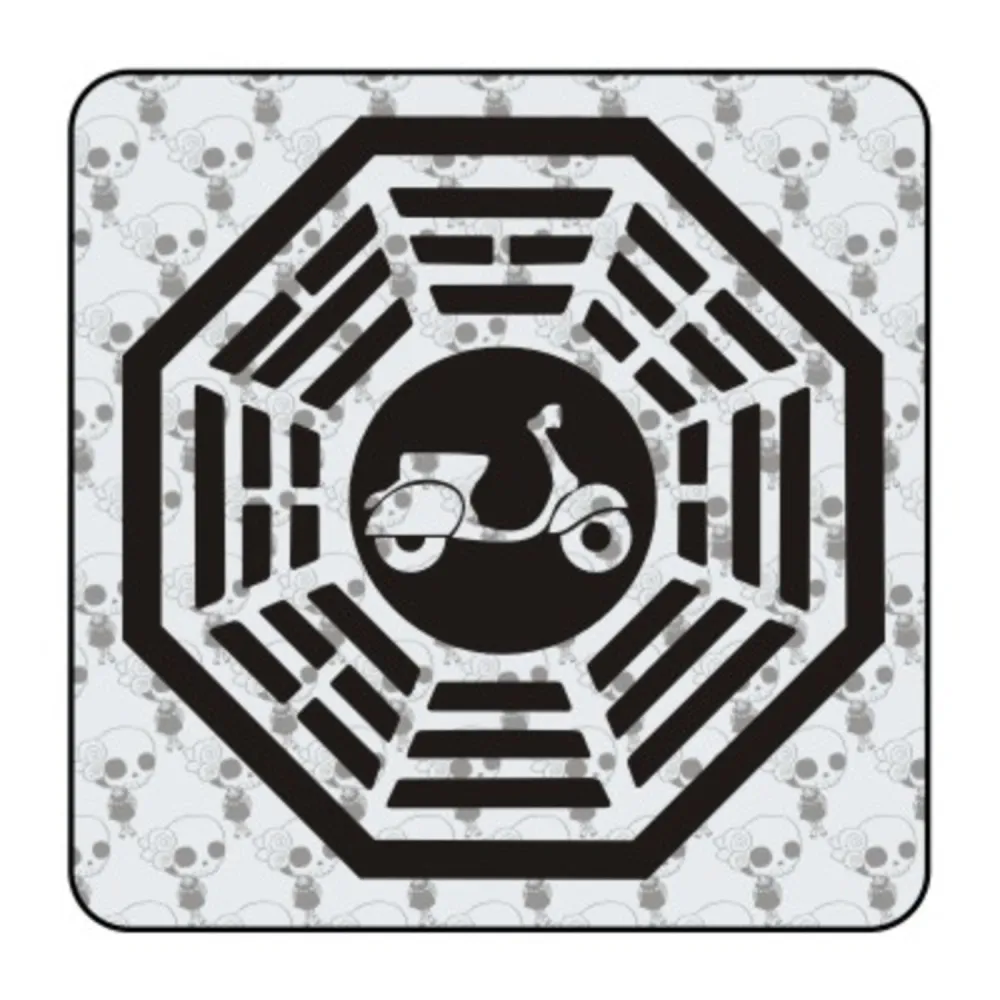 Sticker dharma vespa