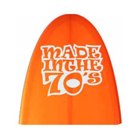 MADE IN 70's Aufkleber
