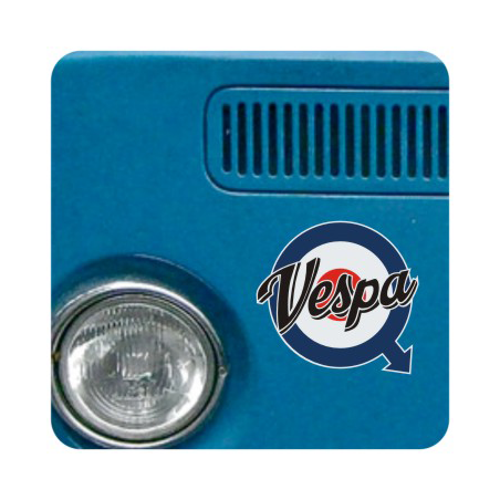 Sticker vespa mod
