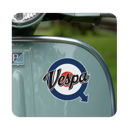 Autocollant vespa mod