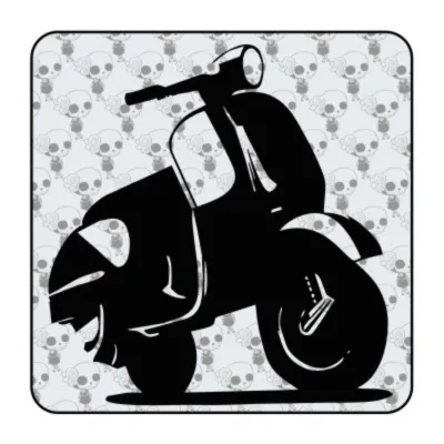 Sticker vespa racing 2