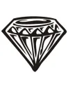 DIAMANT TATTOO PIN UP Aufkleber