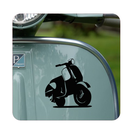 Sticker vespa racing