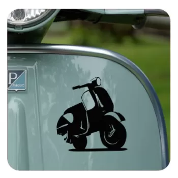 Sticker vespa racing