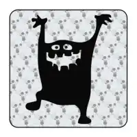 Pegatina MONSTRUO. Pegatinas freaks, pegatinas frikis. 2