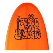 Pegatina PEACE LOVE MUSIC. Pegatinas freaks, pegatinas frikis.