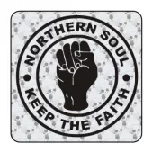 NORTHEN SOUL - KEEP THE FAITH Aufkleber 2