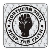 NORTHEN SOUL - KEEP THE FAITH Aufkleber 2