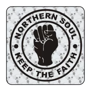 Pegatina NORTHEN SOUL - KEEP THE FAITH.