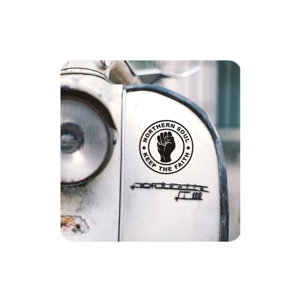 Autocollant northen soul - keep the faith