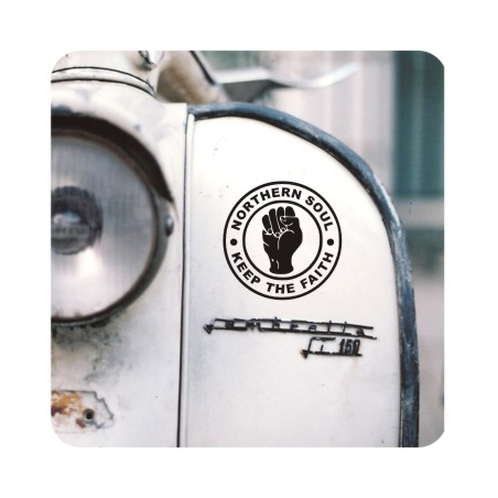 Sticker northen soul - keep the faith