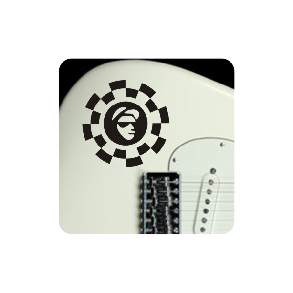 Sticker ska two tone