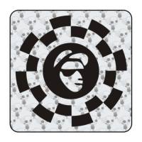 Sticker ska two tone 2