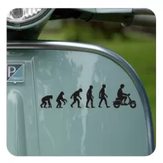 EVOLUTION VESPA Aufkleber