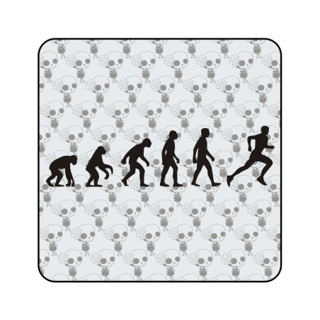 Pegatina EVOLUCION RUNNING. Pegatinas surferas.