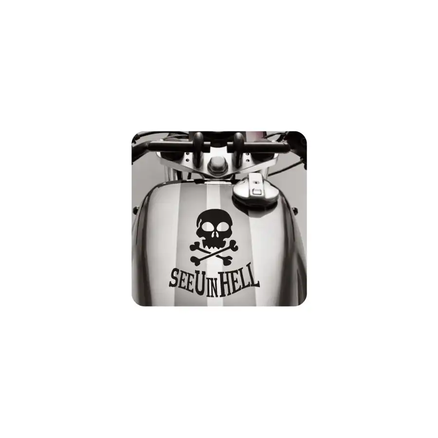 Sticker see you in hell