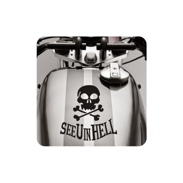 Sticker see you in hell